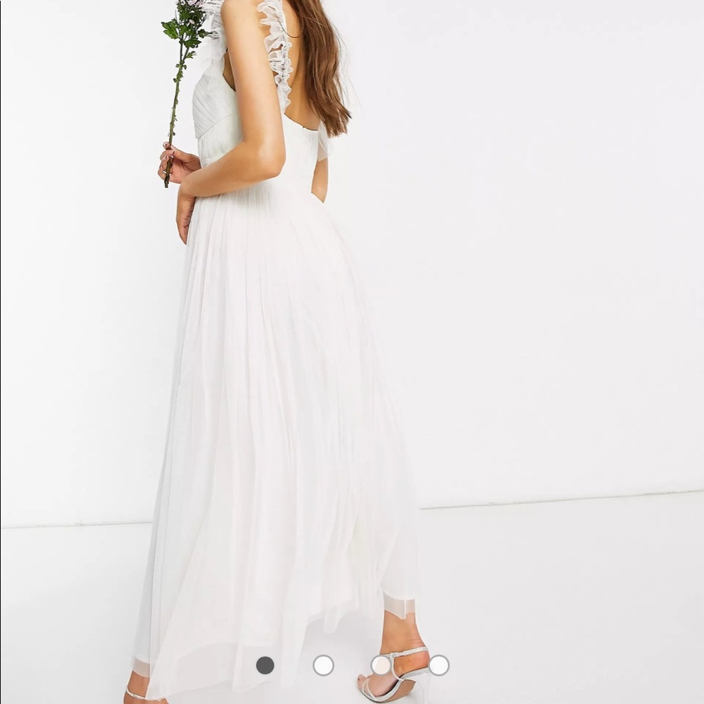 ASOS Anya With Love tulle frill dress